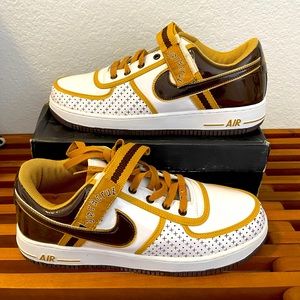 Nike Vandal Low White/Dark Brown/Corn